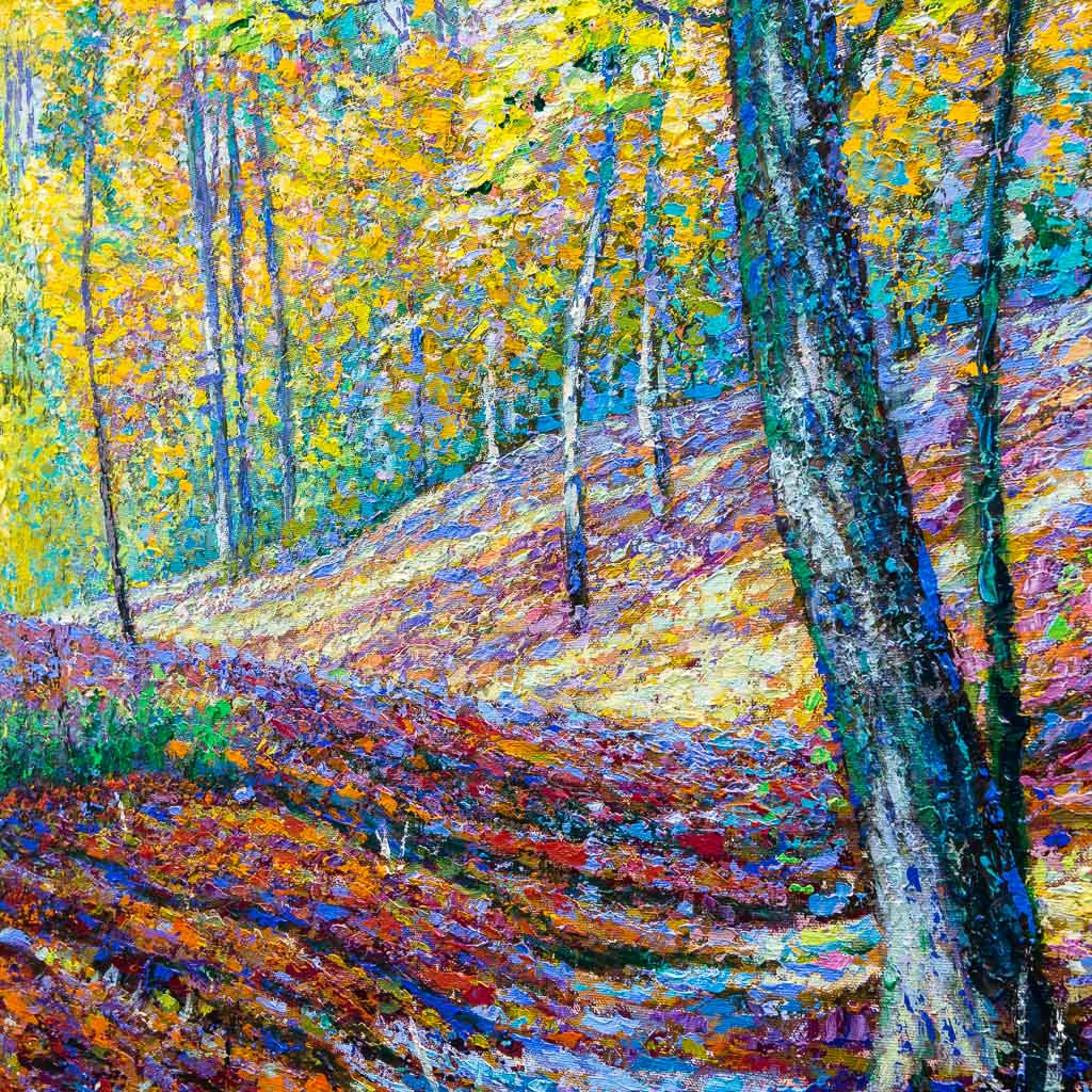 Linberlost, Lake of Bays #1 | 30" x 48" Acrylic on Canvas Shi Le