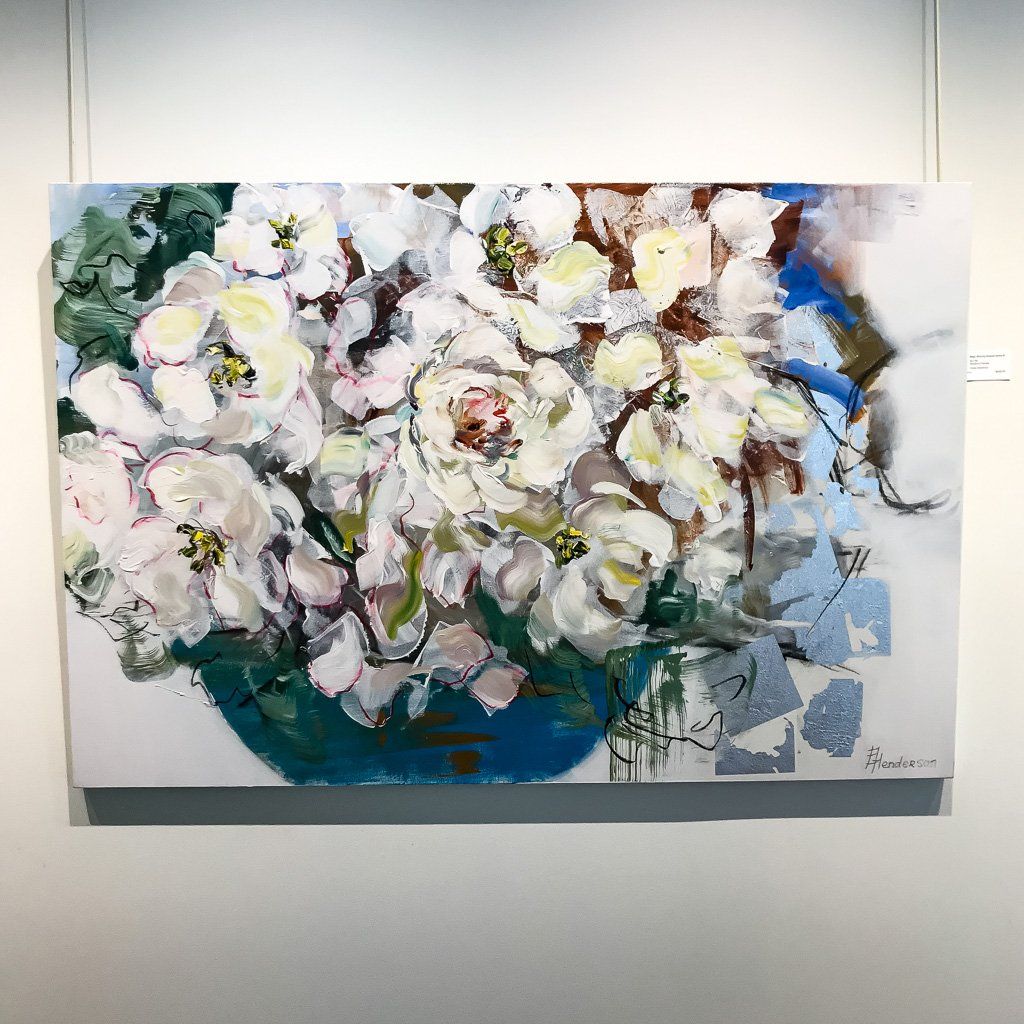 Elena Henderson Magic Morning Bouquet Series #1 | 40&quot; x 60&quot; Acrylic on Canvas