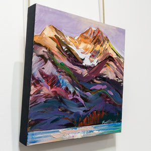 Brent Laycock RCA Majestic Peak | 12" x 12" Acrylic on Canvas