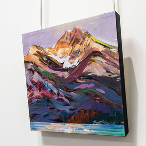 Brent Laycock RCA Majestic Peak | 12" x 12" Acrylic on Canvas
