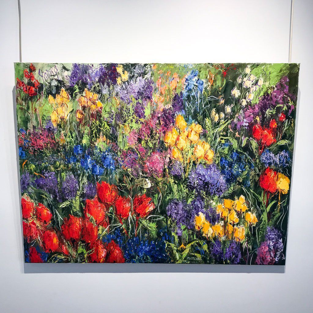 Gerda Marschall Mary's Forever Spring | 36" x 48" Oil on Canvas