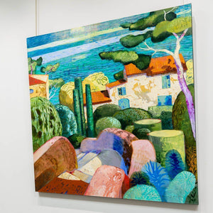 Paul Jorgensen Mediterranean Scent | 48" x 48" Acrylic on Canvas