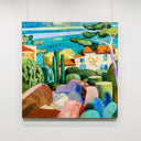 Mediterranean Scent | 48" x 48" Acrylic on Canvas Paul Jorgensen