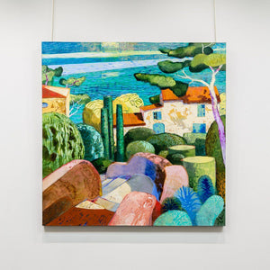 Paul Jorgensen Mediterranean Scent | 48" x 48" Acrylic on Canvas