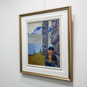 Robert Genn Morning, Tsimshian (1984) | 16" x 20" Oil on Board
