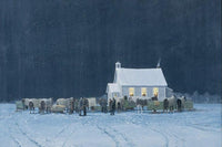 Not ready to go home after the box social