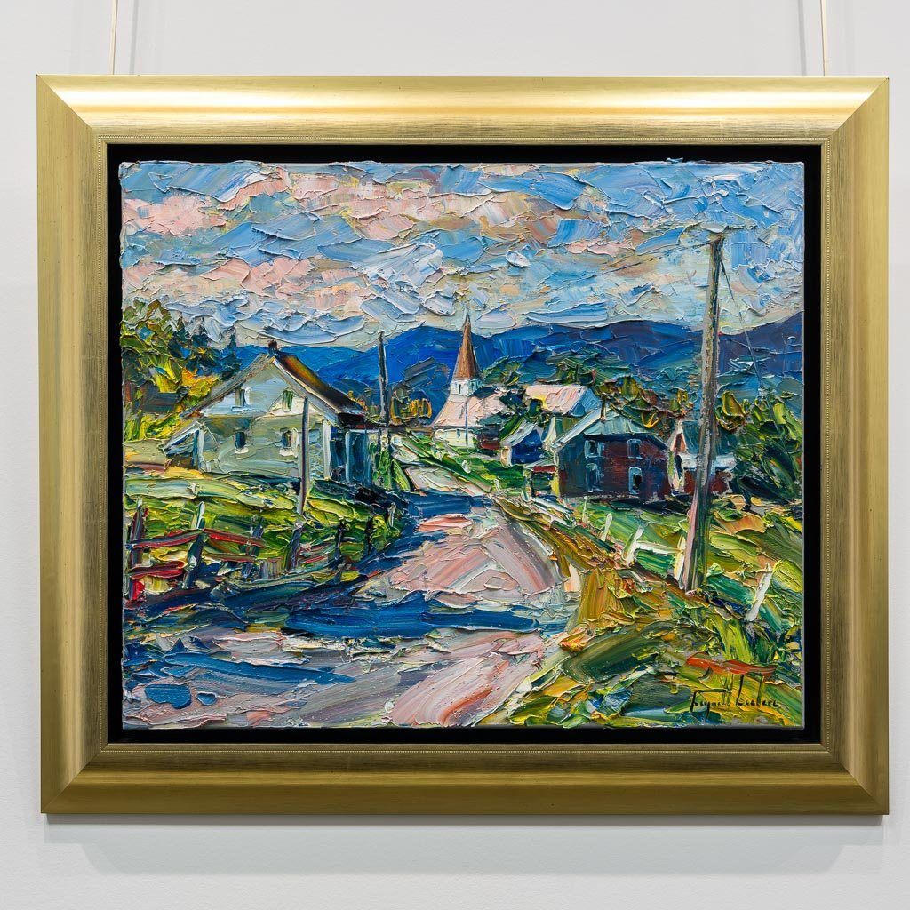 Notre-Dame-des-Monts, Charlevoix | 20" x 24" Oil on Canvas Raynald Leclerc