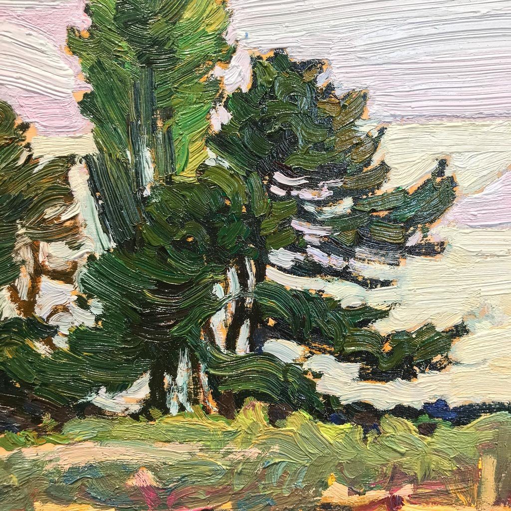 Ken Faulks Oak Bay Beach House | 12" x 16" Oil on Board