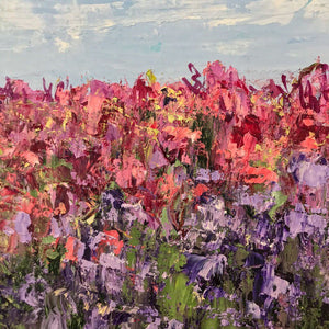 Gerda Marschall One Special Moment | 30" x 60" Oil on Canvas
