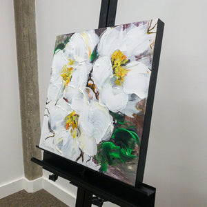 Elena Henderson Over My Dream #3 | 18" x 18" Acrylic on Canvas