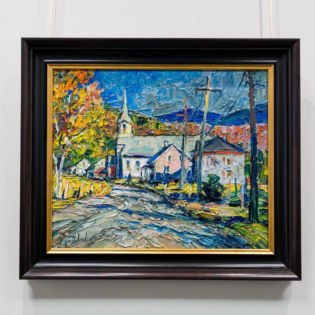 Raynald Leclerc Petite Rivière Saint-François | 20" x 24" Oil on Canvas