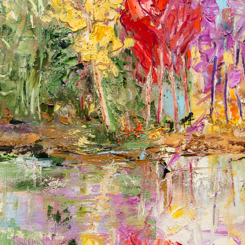 Riverside | 24" x 30" Oil on Canvas Gerda Marschall