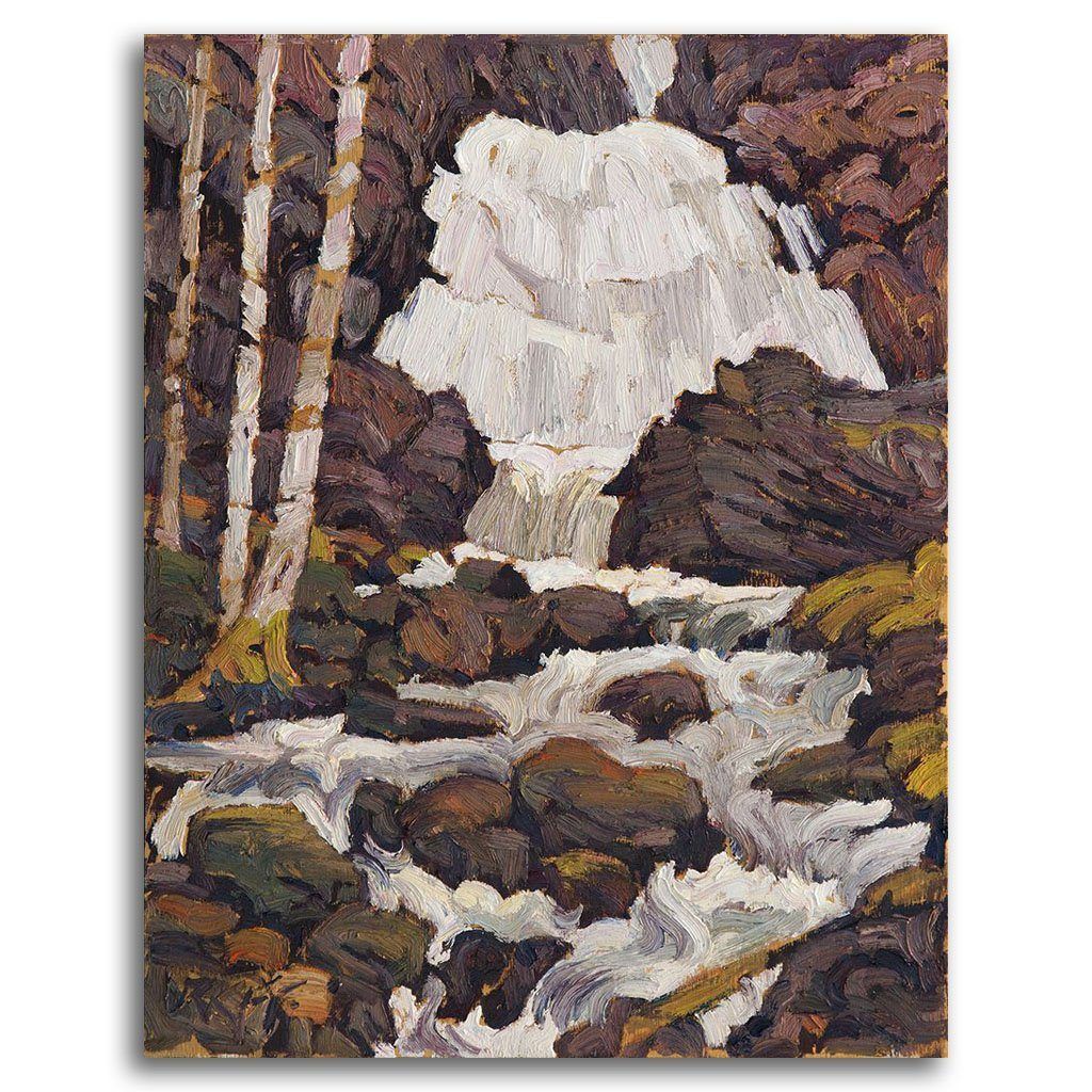 Shady Falls | 14" x 11" Oil on Board Ken Faulks