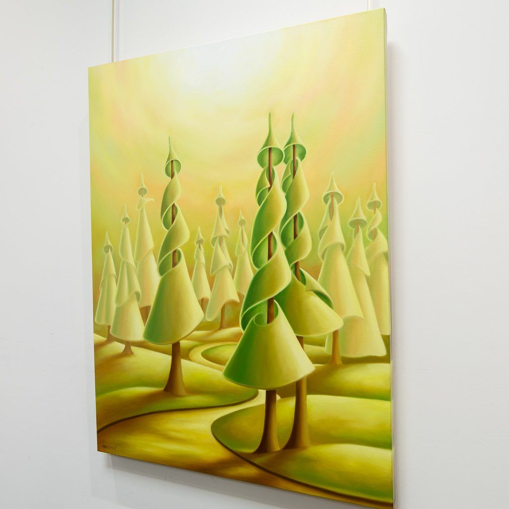 So Lightly Here | 40" x 30" Oil on Canvas Dana Irving