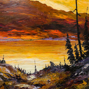 Guy Roy Soleil et Nauances | 66" x 96" Oil on Canvas 66" x 96" / Horizontal