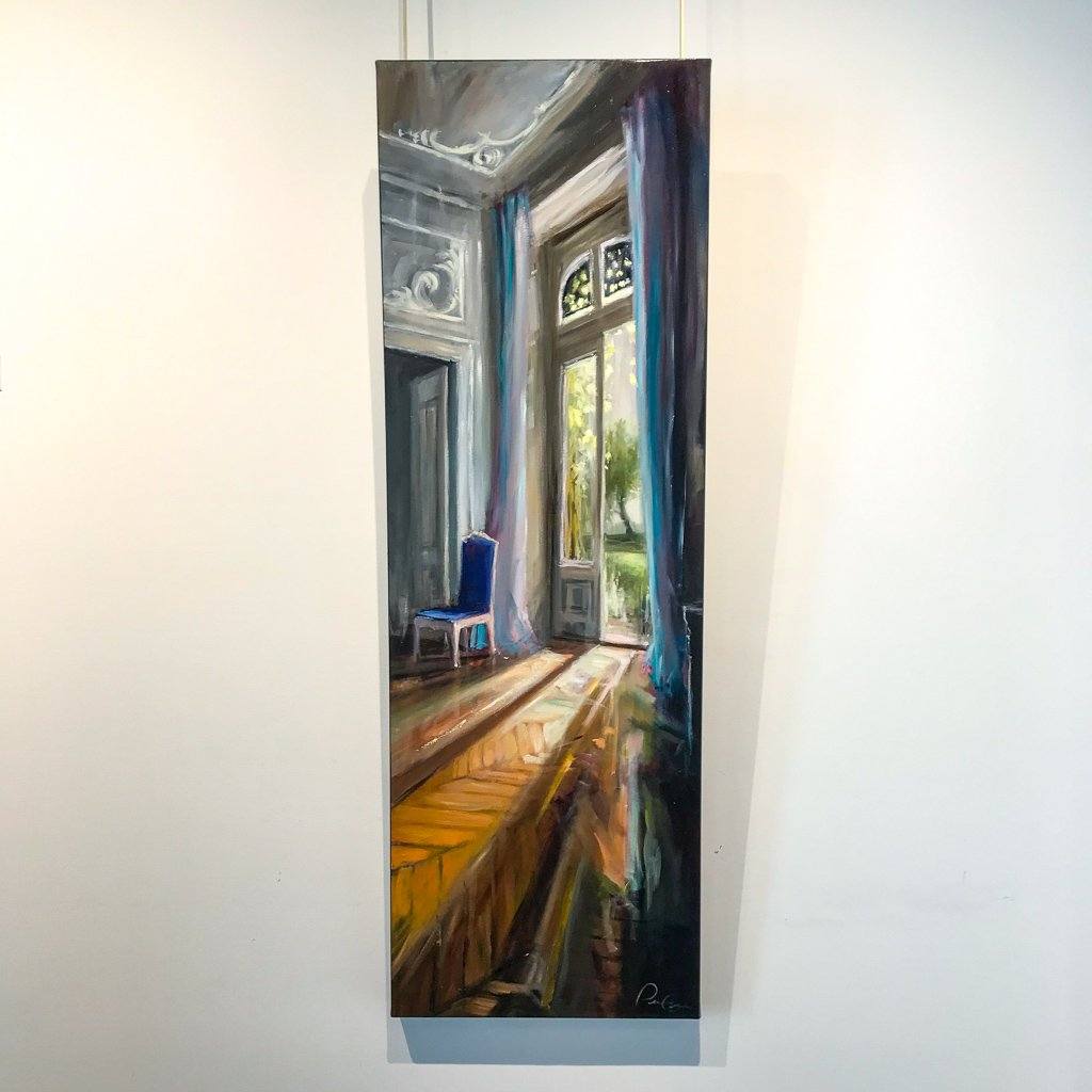 Solstice | 48" x 16" Oil on Canvas Pierre Giroux