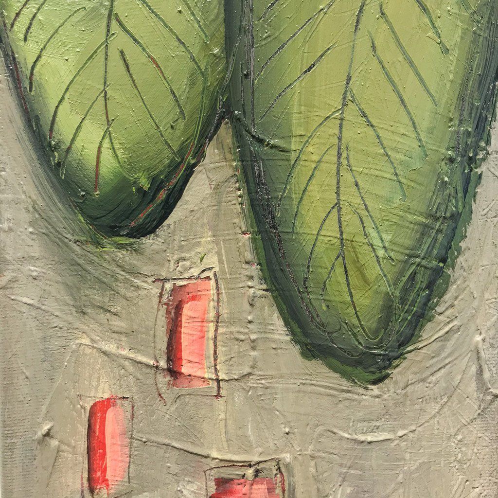 Josée Lord Tendresse | 36" x 6" Acrylic on Canvas