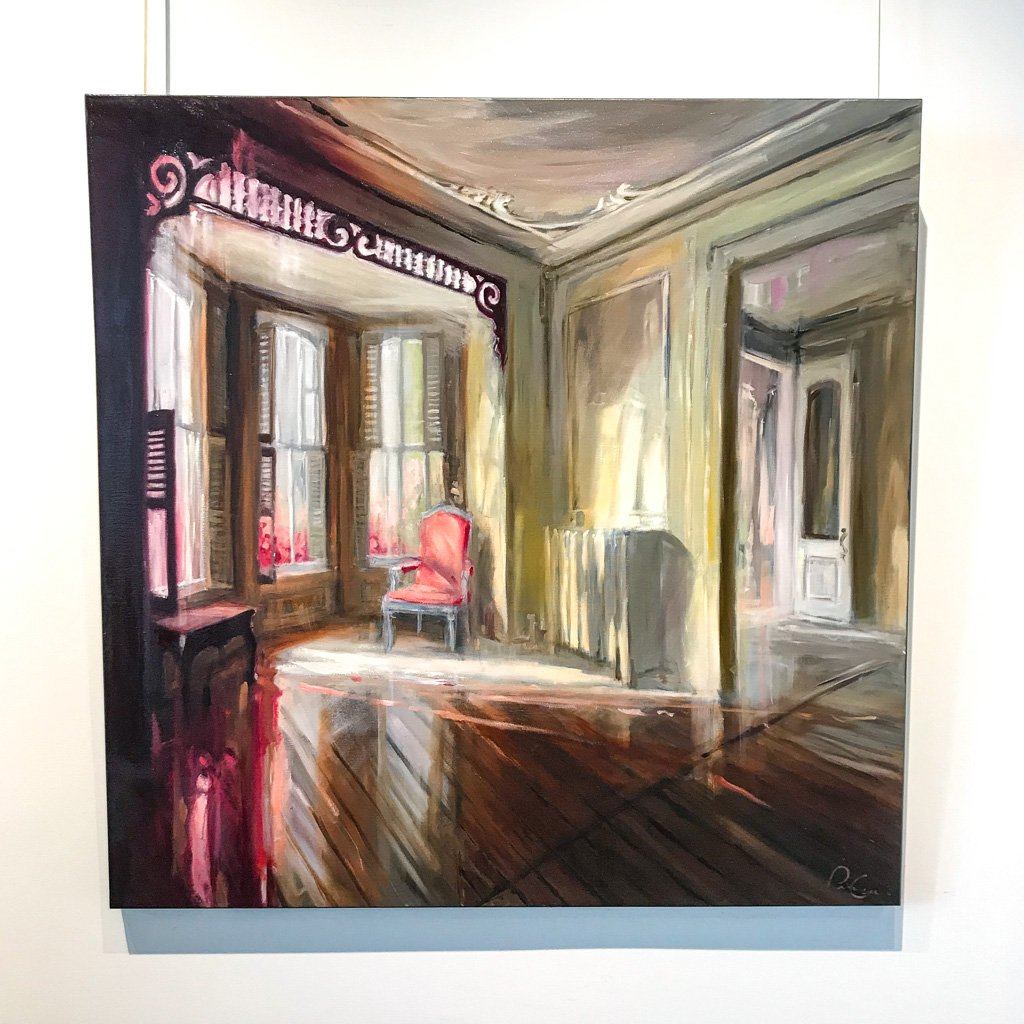 The Horwood House | 40&quot; x 40&quot; Oil on Canvas Pierre Giroux