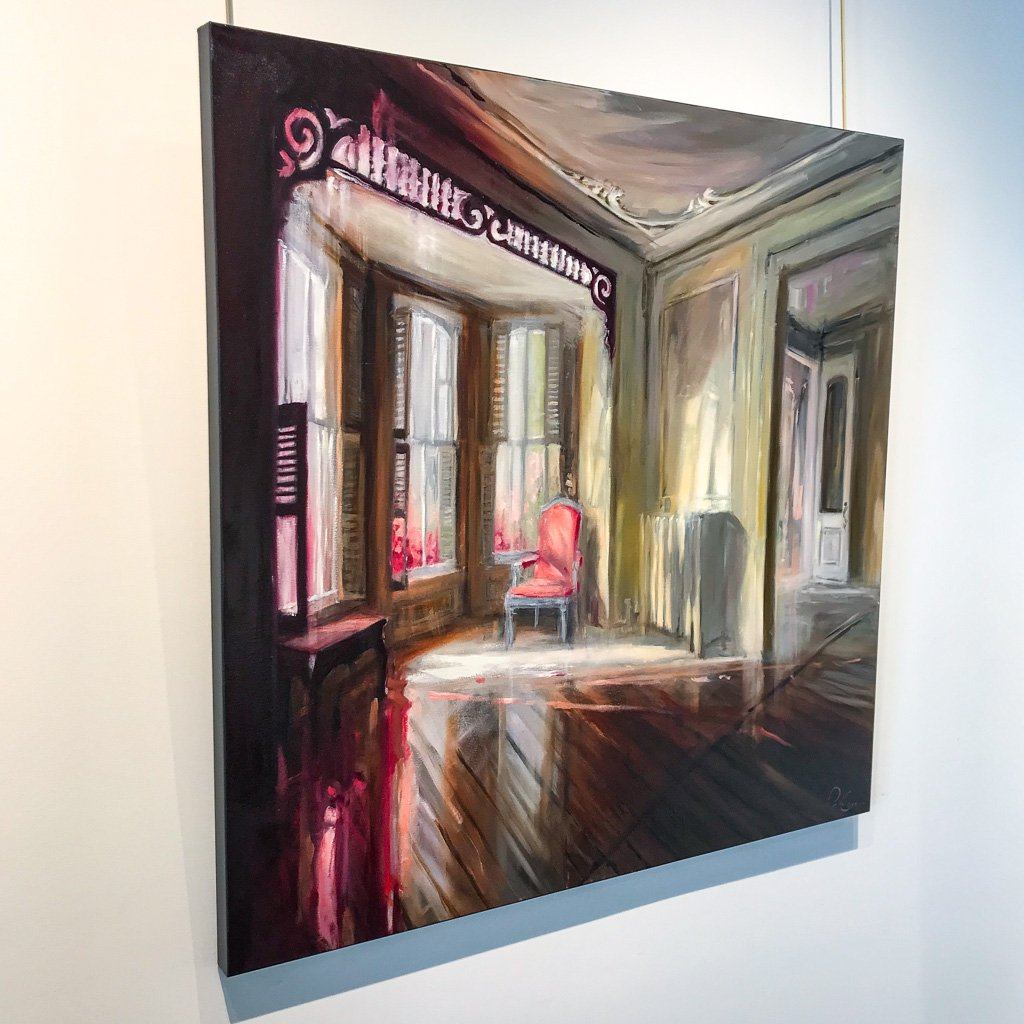 The Horwood House | 40" x 40" Oil on Canvas Pierre Giroux