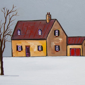 Alain Bédard Time Has Stopped | 18" x 48" Acrylic on Canvas
