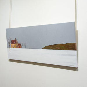Alain Bédard Time Has Stopped | 18" x 48" Acrylic on Canvas