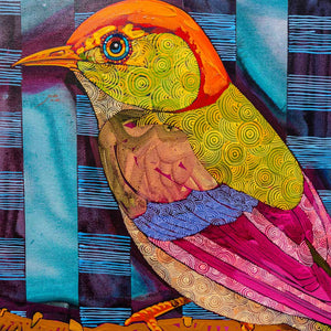 Grant Leier Waiting for Larry | 26.5" x 34" Acrylic on Canvas