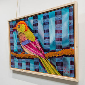 Grant Leier Waiting for Larry | 26.5" x 34" Acrylic on Canvas