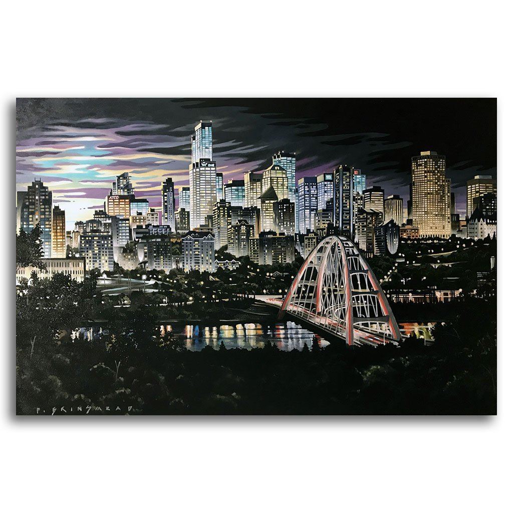 Walterdale West Acrylic on Canvas Fraser Brinsmead