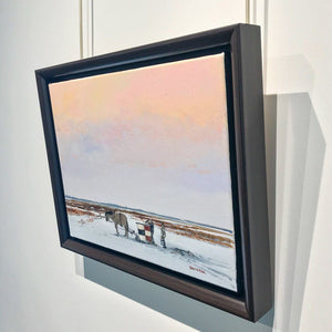 Peter Shostak We don't want our well to run dry | 10" x 16" Oil on Canvas