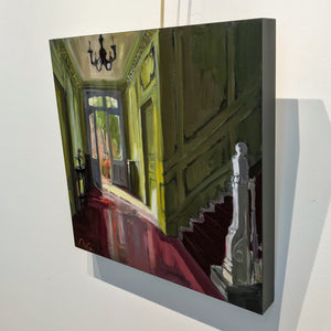 Pierre Giroux Whispering Rooms #1 | 16" x 16" Oil on Board