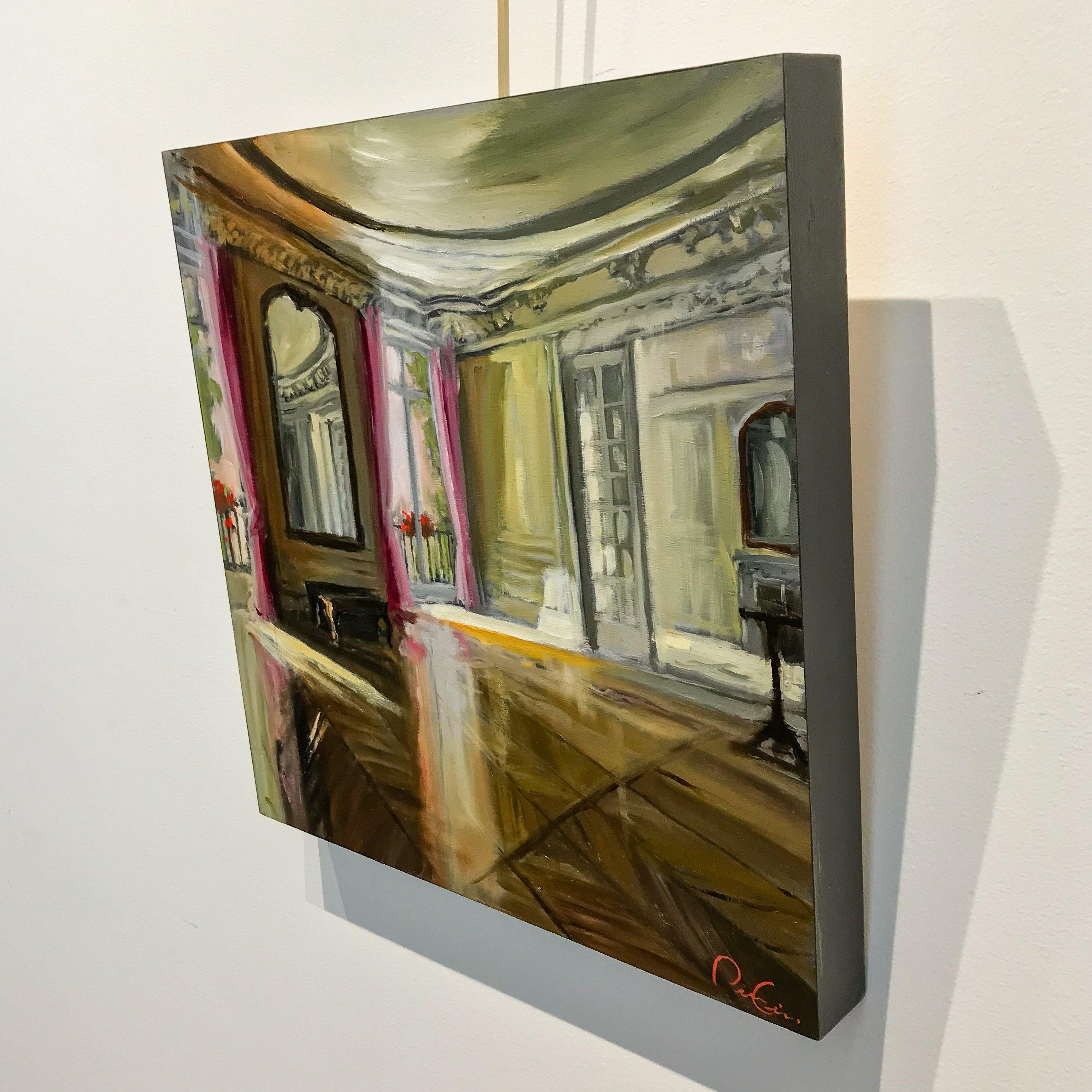 Whispering Rooms #2 | 16" x 16" Oil on Board Pierre Giroux