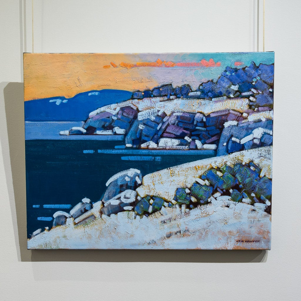 Cameron Bird Winter Calm - Hornby | 24" x 30" Oil on Canvas