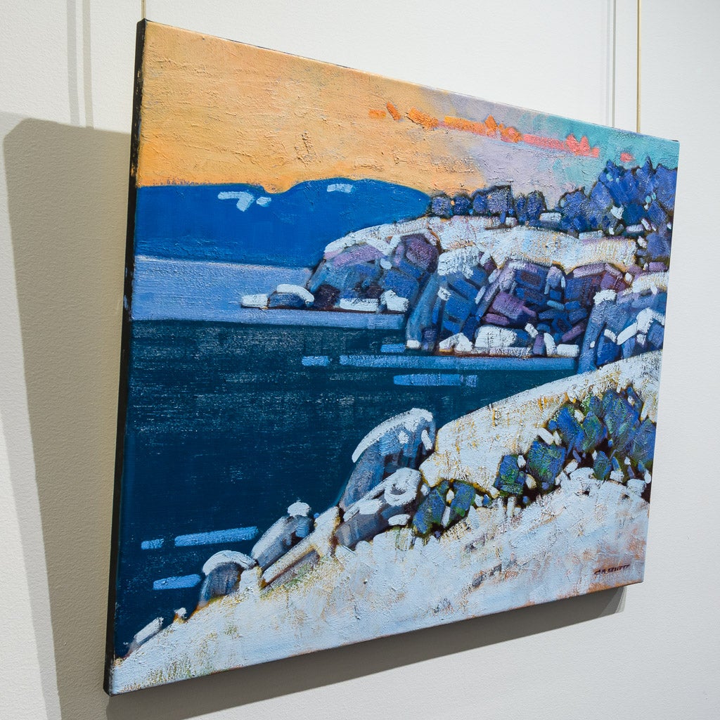 Winter Calm - Hornby | 24" x 30" Oil on Canvas Cameron Bird